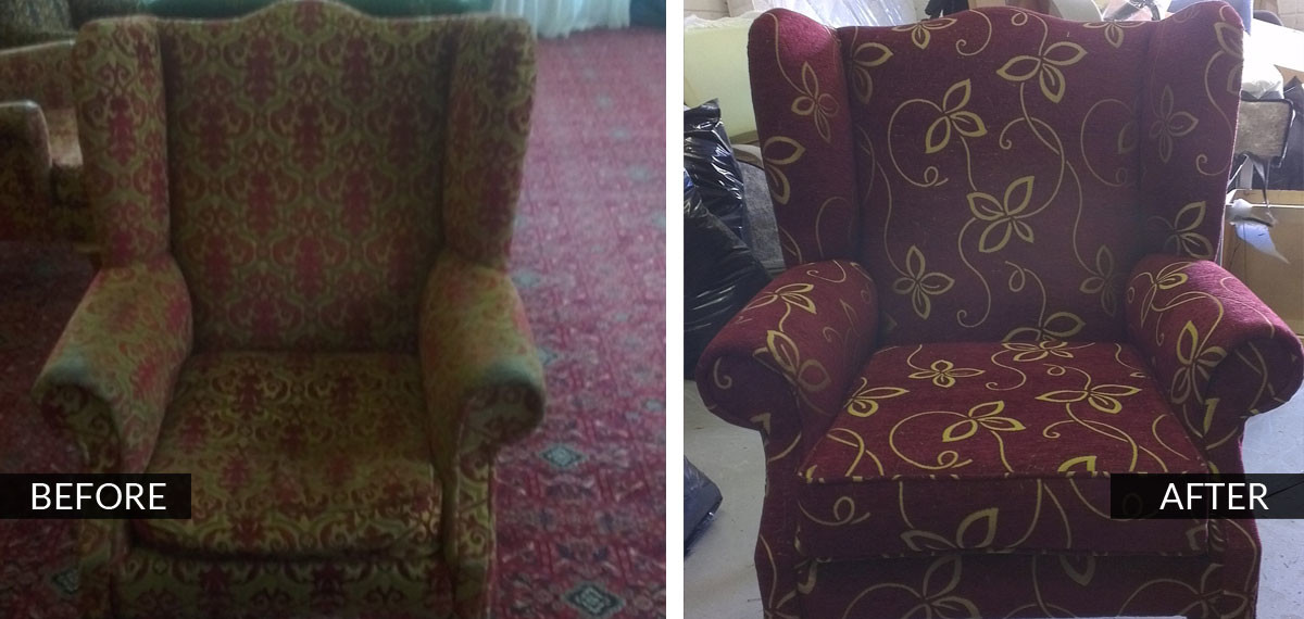 Armchair-ReUpholstered