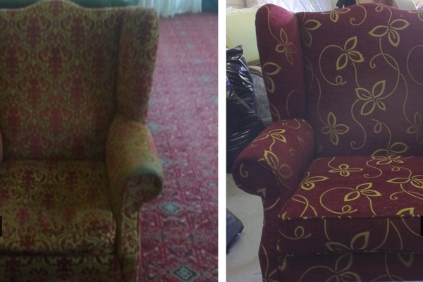 Armchair-ReUpholstered