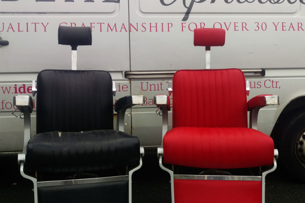 Reupholstered-Barbers-Chair-Dublin